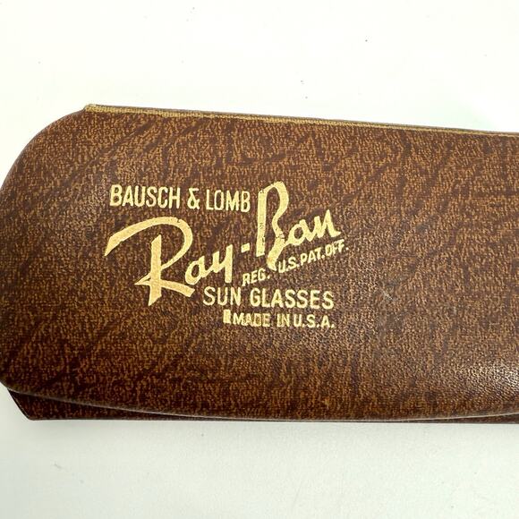 Vintage Ray Ban Bausch & Lomb 1/10 12K GF B&L Clip-on Sunglasses w/ Case - Picture 11 of 14